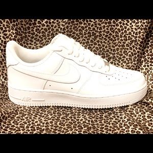 Nike Air Force 1’s (Classic White) “Low Top”